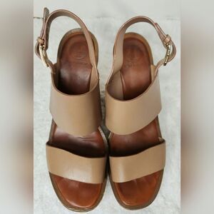 Tory Burch Lexington Wedge Sandal 8M